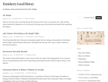 Tablet Screenshot of enniskerryhistory.org